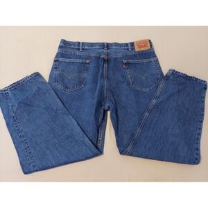 Mens Levis 550 Jeans 42x32 40x30 Relaxed Straight Denim Pants